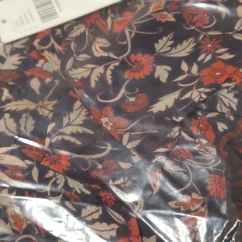 Farm Rio Chelsea Garden Ruffle Midi Skirt in Large Size - Picture 12 of 12